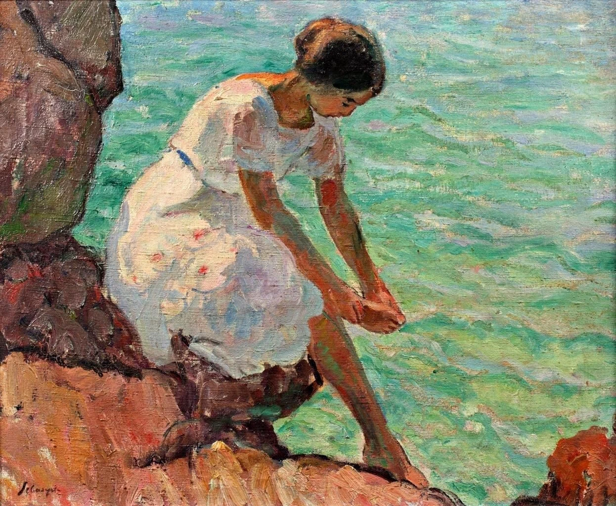 Sugli scogli